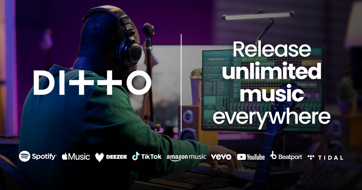 Ditto Music Banner